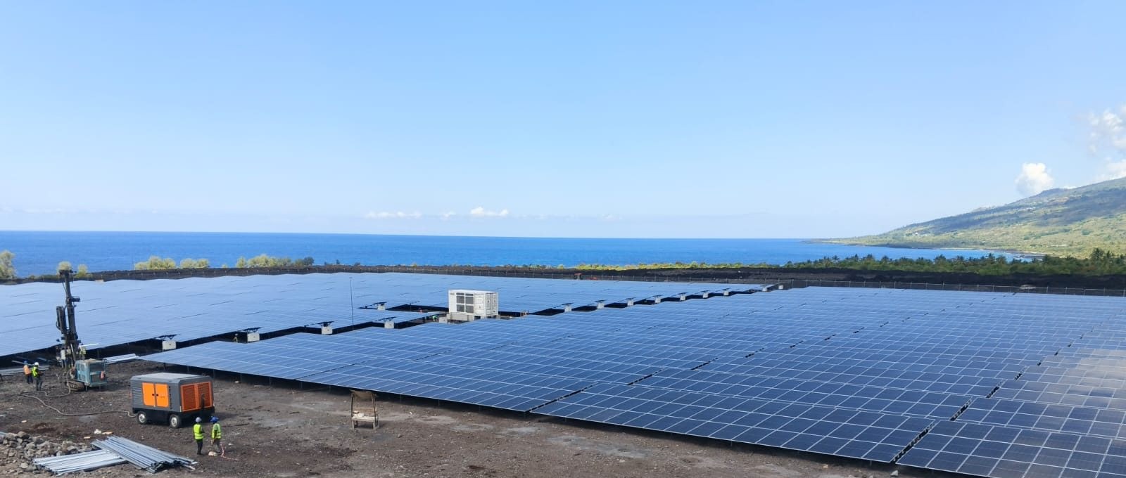 A GSEC solar project site in the Global South